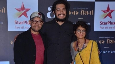 While Kiran directed Laapataa Ladies, Aamir Khan produced the film along with Jyoti Deshpande. (IANS) While Kiran directed Laapataa Ladies, Aamir Khan produced the film along with Jyoti Deshpande. (IANS)