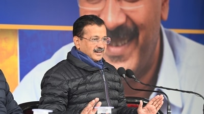 AAP National Convenor Arvind Kejriwal during press conference in New Delhi on January 4, 2025. (Photo by Arvind Yadav/ Hindustan Times) AAP National Convenor Arvind Kejriwal during press conference in New Delhi on January 4, 2025. (Photo by Arvind Yadav/ Hindustan Times)
