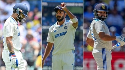 While Virat Kohli (L) and Rohit Sharma (R) had a series to forget, Jasprit Bumrah (C) emerged as India's best performer (AP) While Virat Kohli (L) and Rohit Sharma (R) had a series to forget, Jasprit Bumrah (C) emerged as India's best performer (AP)