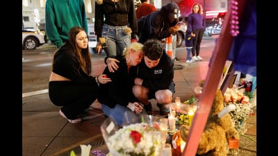 New Orleans, New York, and Las Vegas have once again made it amply clear that the veneer of US invincibility can be breached from within (REUTERS)