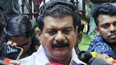 Nilambur MLA P V Anvar was arrested by Nilambur police for allegedly vandalising a district forest office (PTI) Nilambur MLA P V Anvar was arrested by Nilambur police for allegedly vandalising a district forest office (PTI)