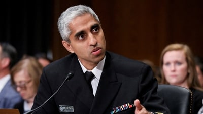 Vivek Murthy said that alcohol is the third leading preventable cause of cancer in the US. (Reuters File)