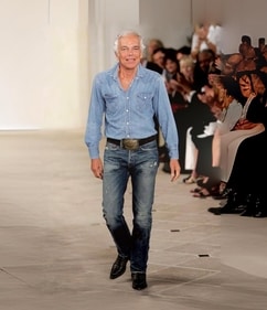 His designs have always captured the spirit of America, blending preppy charm with rugged Western influences. His designs have always captured the spirit of America, blending preppy charm with rugged Western influences.