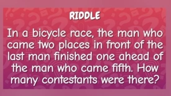 A tricky brain teaser about positions in a bicycle race has puzzled users. (X/@Brainy_Bits_Hub)