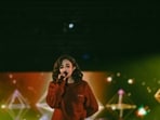 Monali Thakur performed in Varanasi recently. 