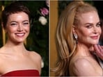 Nicole Kidman and Emma Stone dazzle at Golden Globes 2025 with stunning hair transformations.