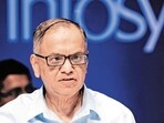 Infosys co-founder and executive chairman N.R Narayana Murthy at an Annual General Meeting in Bangalore.