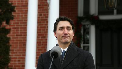 Canadian Prime Minister Justin Trudeau speaks during a news conference at Rideau Cottage in Ottawa, Canada on January 6, 2025. Trudeau announced his resignation, saying he will leave office as soon as the ruling Liberal party chooses a new leader. (AFP) Canadian Prime Minister Justin Trudeau speaks during a news conference at Rideau Cottage in Ottawa, Canada on January 6, 2025. Trudeau announced his resignation, saying he will leave office as soon as the ruling Liberal party chooses a new leader. (AFP)