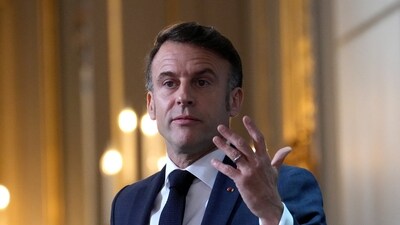 French president Emmanuel Macron has asked Ukraine to keep its expectations realistic when it comes to conflict with Russia (via REUTERS)