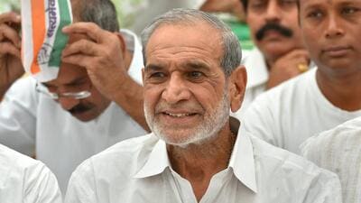 Former Congress leader Sajjan Kumar (HT File)