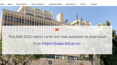 IIT JAM Admit Card 2025 is out at jam2025.iitd.ac.in. IIT JAM Admit Card 2025 is out at jam2025.iitd.ac.in.