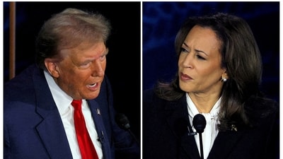 Kamala Harris described her role to certify Trump's win as a “sacred obligation” to ensure the peaceful transfer of power. (REUTERS)