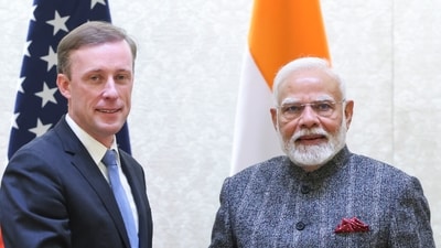 Prime Minister Narendra Modi during a meeting with US NSA Jake Sullivan, in New Delhi. (PTI) Prime Minister Narendra Modi during a meeting with US NSA Jake Sullivan, in New Delhi. (PTI)