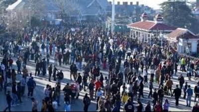 Shimla DC said contingents will start rehearsing for the parade from January 22 to 24 and full dress rehearsal will be held on January 24. (HT Photo)