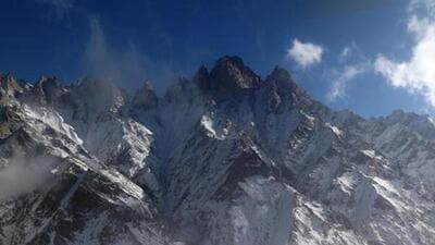 The Gangotri glacier. (File Photo) The Gangotri glacier. (File Photo)