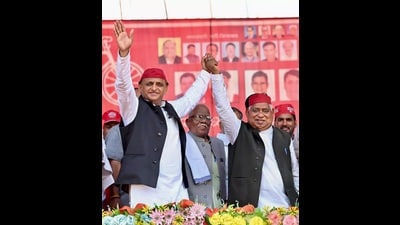 The Milkipur assembly seat fell vacant when sitting SP MLA Awadhesh Prasad won the Faizabad Lok Sabha seat in June. (HT Photo) The Milkipur assembly seat fell vacant when sitting SP MLA Awadhesh Prasad won the Faizabad Lok Sabha seat in June. (HT Photo)