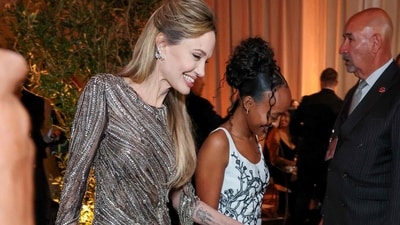 Angelina Jolie and Zahara Jolie attend the 82nd Annual Golden Globe Awards at The Beverly Hilton on January 05, 2025 in Beverly Hills, California. (Getty Images via AFP) Angelina Jolie and Zahara Jolie attend the 82nd Annual Golden Globe Awards at The Beverly Hilton on January 05, 2025 in Beverly Hills, California. (Getty Images via AFP)