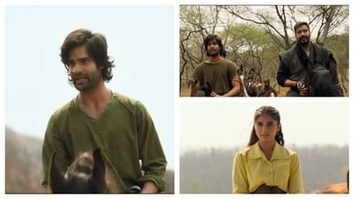 Aaman Devgan and Rasha Thadani make their debuts with Azaad. Aaman Devgan and Rasha Thadani make their debuts with Azaad.