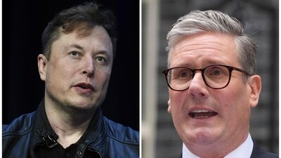 Keir Starmer criticized “those that are spreading lies and misinformation as far and as wide as possible,” particularly opposition Conservative politicians in Britain who have echoed some of Musk’s claims. (AP)