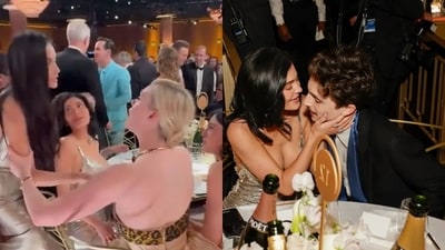 Kylie Jenner attends 2025 Golden Globes with Timothée Chalamet; Demi Moore wins her first award (Pic- X ) Kylie Jenner attends 2025 Golden Globes with Timothée Chalamet; Demi Moore wins her first award (Pic- X )