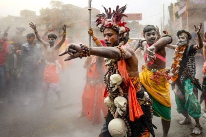 Kumbh Mela involves a lot of walking, with various performances and activities on the roads therefore, it's essential to travel light. (PTI)
