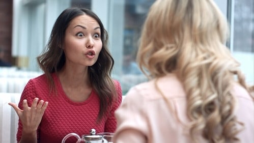 It's not uncommon to get lost in the conversation and overshare. (Shutterstock) It's not uncommon to get lost in the conversation and overshare. (Shutterstock)