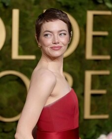 Emma Stone's pixie cut hair Emma Stone's pixie cut hair