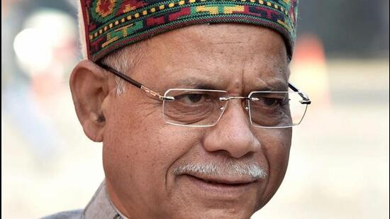 Himachal governor Shiv Pratap Shukla. (PTI)