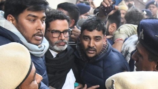 Kishor's arrest had triggered widespread condemnation from his supporters, who accused the government of attempting to silence the protest.(Santosh Kumar)