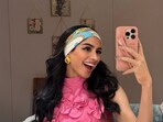Khushi Kapoor stuns in an artsy ensemble. Khushi Kapoor stuns in an artsy ensemble.