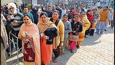 AAP emerged as the single-largest party with 43 councillors after the December 21 elections (HT File) AAP emerged as the single-largest party with 43 councillors after the December 21 elections (HT File)