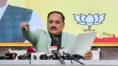 Delhi BJP president Virendra Sachdeva declared that on February 5, the city’s 15.5 million voters will choose a vision aimed at building a better Delhi. (PTI)