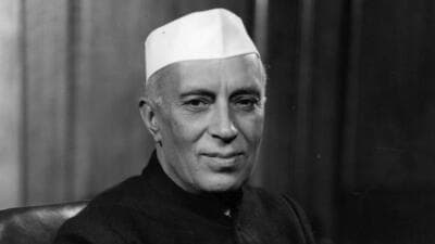 Former prime minister Jawaharlal Nehru. (Getty Images) Former prime minister Jawaharlal Nehru. (Getty Images)