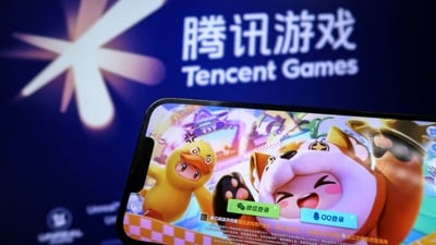 (Image for representation) "DreamStar", a mobile game by Tencent, is seen on a mobile phone next to a logo of Tencent Games, in this illustration picture taken March 19, 2024. REUTERS/Tingshu Wang/Illustration/File Photo (REUTERS)