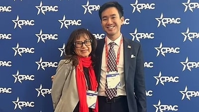 Antony Vo with his mother (Instagram) Antony Vo with his mother (Instagram)