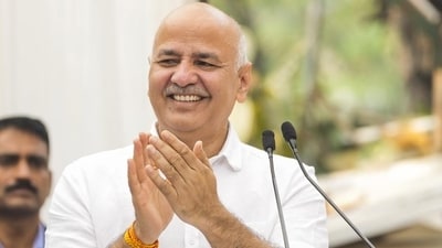 Former Delhi deputy chief minister Manish Sisodia. (PTI) Former Delhi deputy chief minister Manish Sisodia. (PTI)