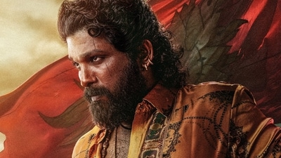 In Pushpa 2, Allu Arjun plays a sandalwood smuggler with a swag. In Pushpa 2, Allu Arjun plays a sandalwood smuggler with a swag.