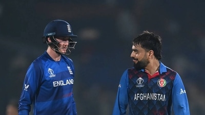 Afghanistan had famously beaten England by 69 runs in the 2023 World Cup (Getty Images) Afghanistan had famously beaten England by 69 runs in the 2023 World Cup (Getty Images)