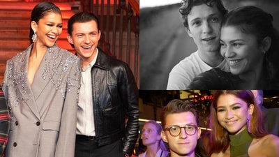 Tom Holland znd Zendaya's first pics as a couple came out first in 2021. Tom Holland znd Zendaya's first pics as a couple came out first in 2021.