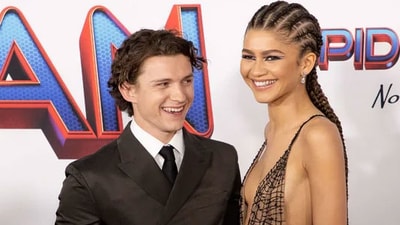 Tom Holland and Zendaya started dating while filming Spider-Man: Far from Home. (AFP) Tom Holland and Zendaya started dating while filming Spider-Man: Far from Home. (AFP)