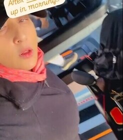 Manisha Koirala hits the gym hours after the earthquake in Nepal.