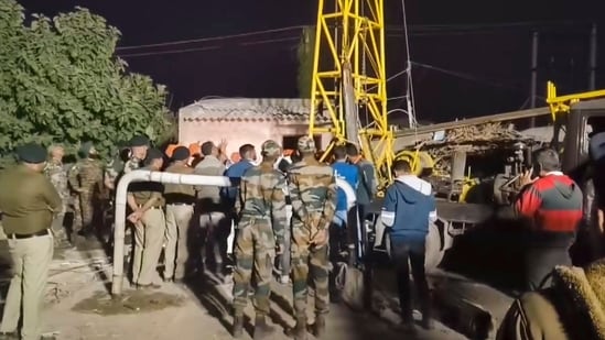 The teenager was rushed to hospital after being rescued from the borewell where she was declared dead. (PTI)