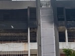 Mumbai, India - Jan. 7, 2025: A fire broken out at Sky Pan Building, Andheri (W) in Mumbai, India, on Tuesday, January 7, 2025. (Photo by Satish Bate/ Hindustan Times) (Hindustan Times)