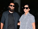 New mom Deepika Padukone was spotted with actor-husband Ranveer Singh at Mumbai airport on Tuesday. (Instagram/ Yogen Shah) New mom Deepika Padukone was spotted with actor-husband Ranveer Singh at Mumbai airport on Tuesday. (Instagram/ Yogen Shah)