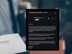The employee expressed disappointment, citing an unusual but relatable reason for leaving. The employee expressed disappointment, citing an unusual but relatable reason for leaving.