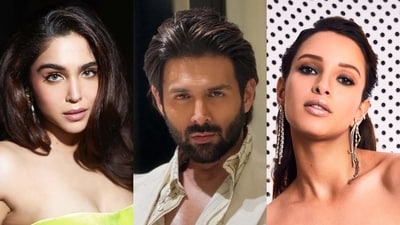 Sharvari, Kartik Aaryan, Triptii Dimri Sharvari, Kartik Aaryan, Triptii Dimri