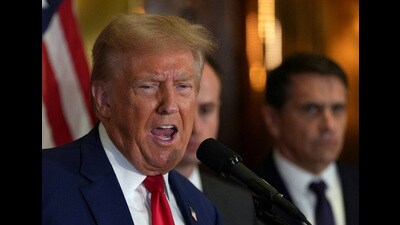 FILE PHOTO: Republican presidential nominee and former U.S. President Donald Trump speaks during a press conference at Trump Tower in New York City, U.S., September 6, 2024. REUTERS/David Dee Delgado/File Photo (REUTERS)