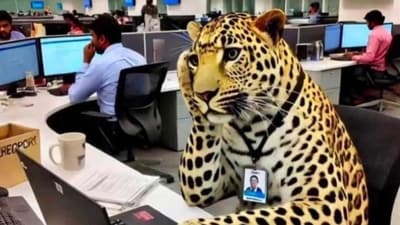As of now, the search for the elusive wildcat continues. (X/@MallikarjunaNH) As of now, the search for the elusive wildcat continues. (X/@MallikarjunaNH)