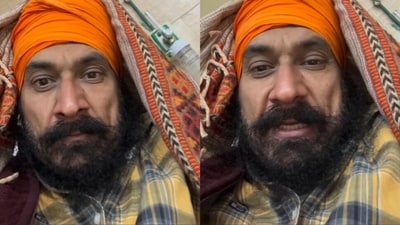 Gurucharan Singh shared a video from the hospital. Gurucharan Singh shared a video from the hospital.
