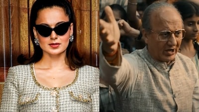 Kangana Ranaut talked about her film Emergency and Anupam Kher. Kangana Ranaut talked about her film Emergency and Anupam Kher.